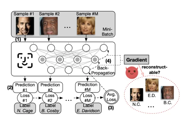 Exploring the Security Boundary of Data Reconstruction via Neuron Exclusivity Analysis — 论文 Figure 1